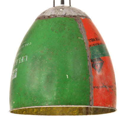 Lampada Sospesa Industriale 25 W Multicolore Rotonda 42 cm E27