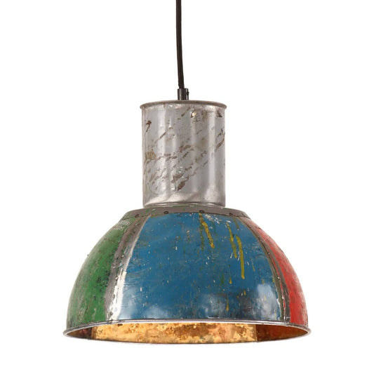 Lampada Sospesa Industriale 25 W Multicolore Rotonda 28,5cm E27