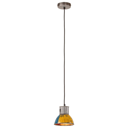 Lampada Sospesa Industriale 25 W Multicolore Rotonda 17 cm E27