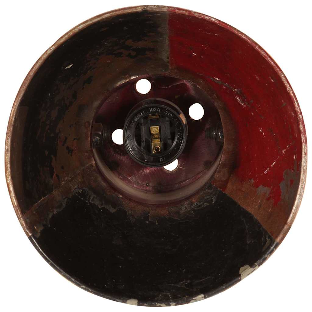 Lampada da Parete in Stile Industriale Rotonda Multicolore E27