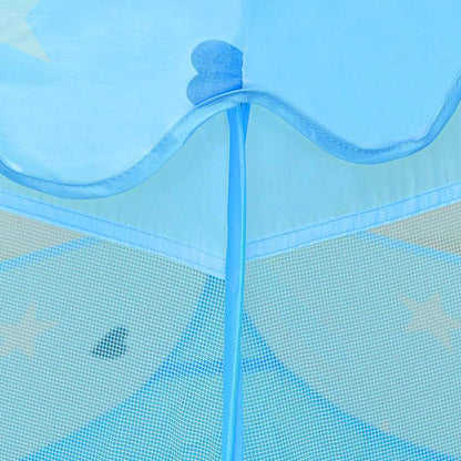Tenda da Gioco per Bambini Blu 102x102x82 cm - homemem39
