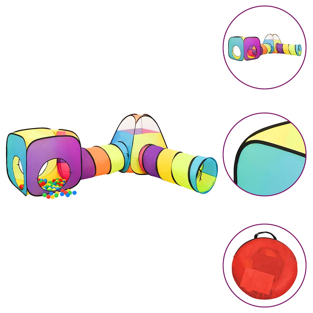 Tenda da Gioco per Bambini Multicolore 190x264x90 cm - homemem39