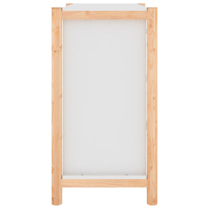 Credenza Bianca 62x38x70 cm in Legno Multistrato - homemem39