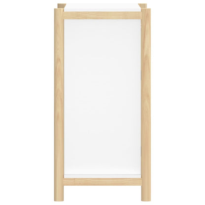 Credenza Bianca 62x38x75 cm in Legno Multistrato - homemem39