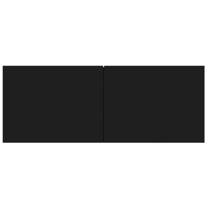 Mobili Porta TV Neri 4 pz 80x30x30 cm in Legno Multistrato - homemem39