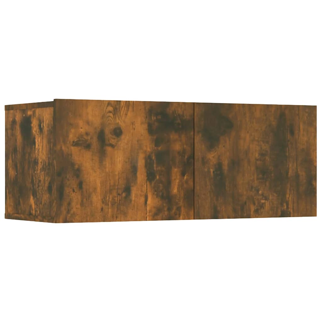 Mobili TV 4 pz 80x30x30 cm in legno multistrato