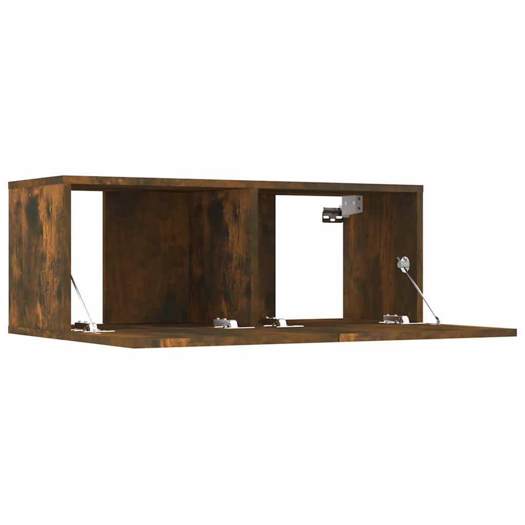 Mobili TV 4 pz 80x30x30 cm in legno multistrato