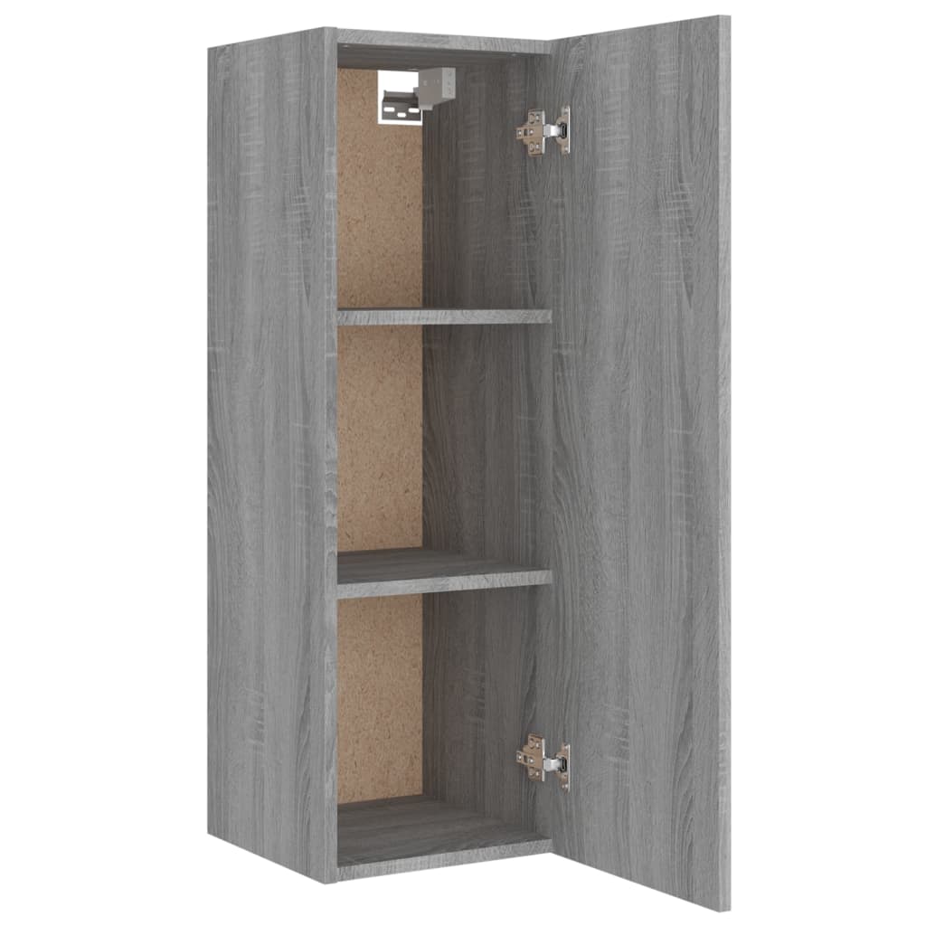 Set di Mobili Porta TV 5 pz Grigio Sonoma in Legno Multistrato