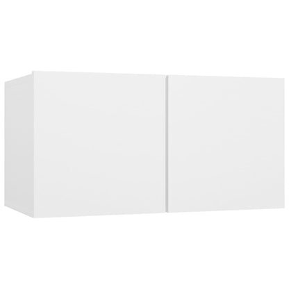 Set di Mobili Porta TV 5 pz Bianco in Legno Multistrato - homemem39