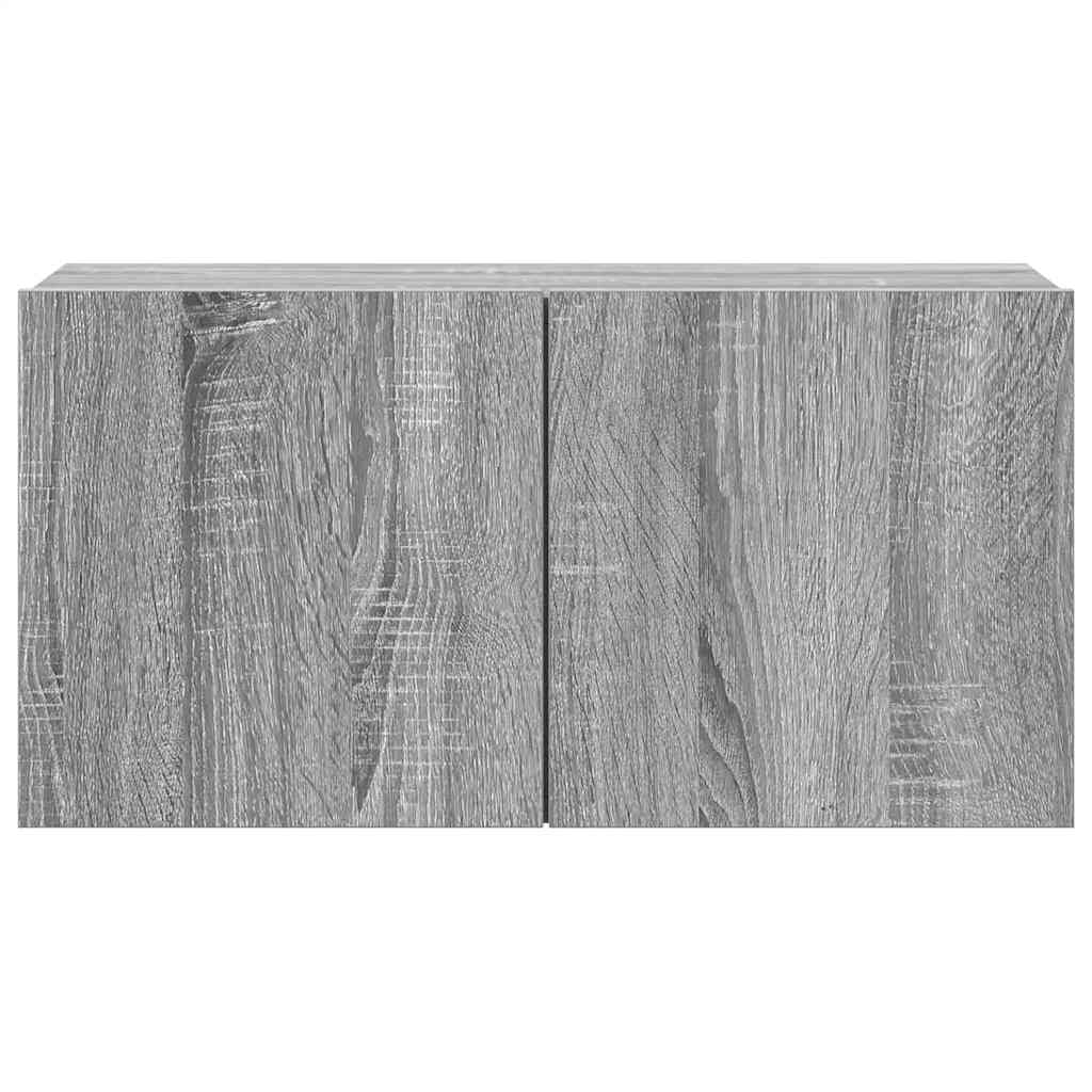 Set di Mobili Porta TV 7 pz Grigio Sonoma in Legno Multistrato - homemem39