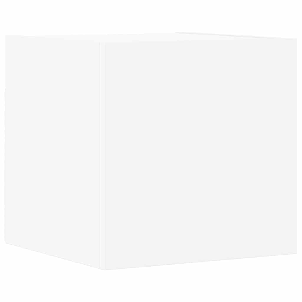 Set di Mobili Porta TV 7 pz Bianco in Legno Multistrato