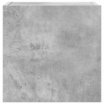 Set di Mobili Porta TV 7 pz Grigio Cemento in Legno Multistrato