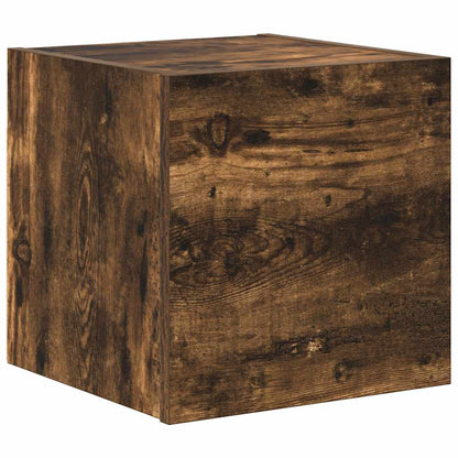 Set di Mobili Porta TV 7 pz Rovere Fumo in Legno Multistrato | homemem39