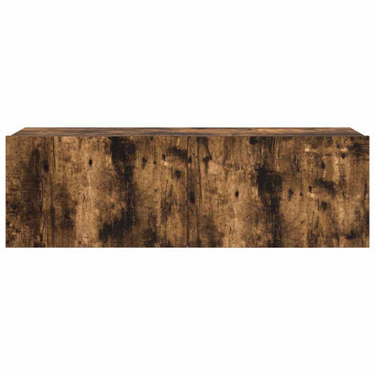 Set di Mobili Porta TV 7 pz Rovere Fumo in Legno Multistrato | homemem39