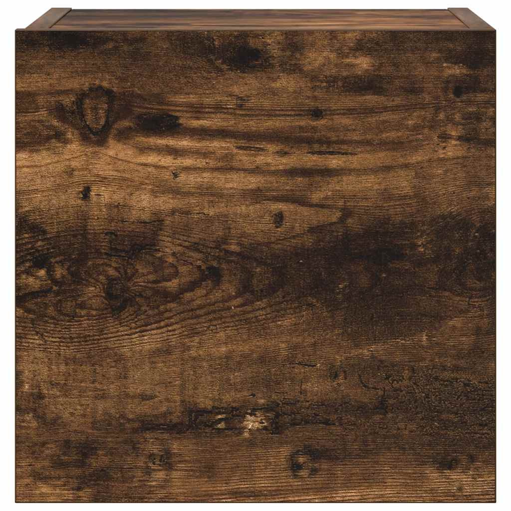 Set di Mobili Porta TV 7 pz Rovere Fumo in Legno Multistrato | homemem39