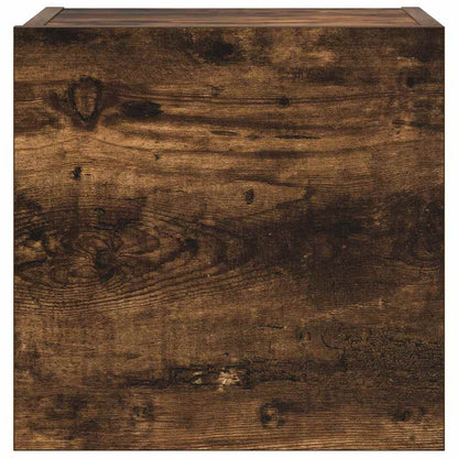 Set di Mobili Porta TV 7 pz Rovere Fumo in Legno Multistrato | homemem39