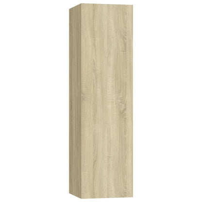 Set di Mobili Porta TV 7 pz Rovere Sonoma in Legno Multistrato - homemem39