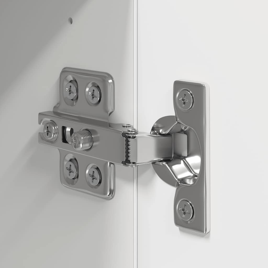 Set di Mobili Porta TV 4 pz Bianco in Legno Multistrato - homemem39