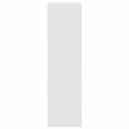 Set di Mobili Porta TV 4 pz Bianco in Legno Multistrato