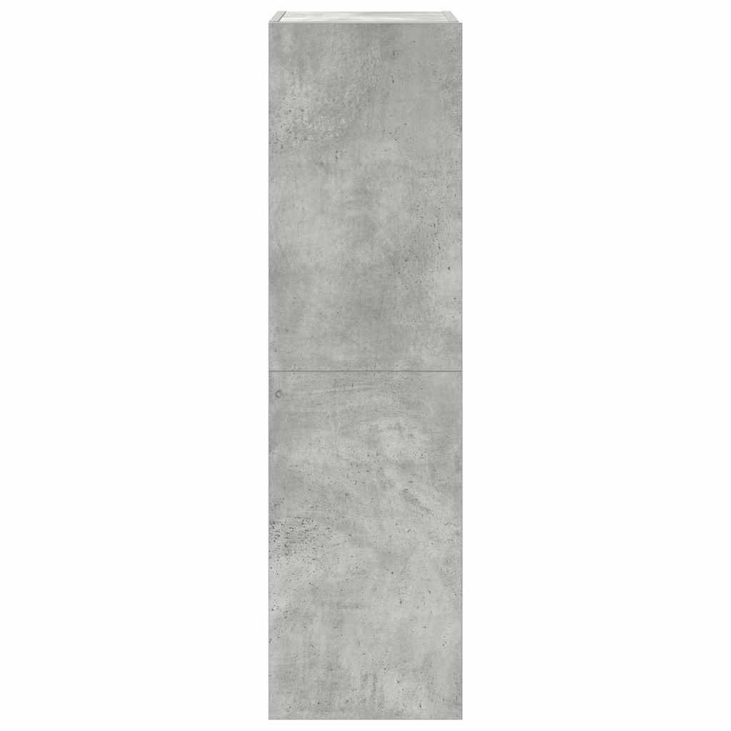 Set di Mobili Porta TV 4 pz Grigio Cemento in Legno Multistrato - homemem39