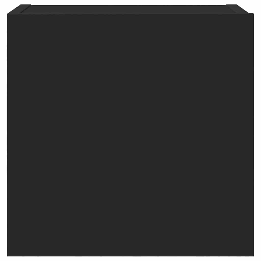 Set Mobili Porta TV 4 pz Nero in Legno Multistrato - homemem39