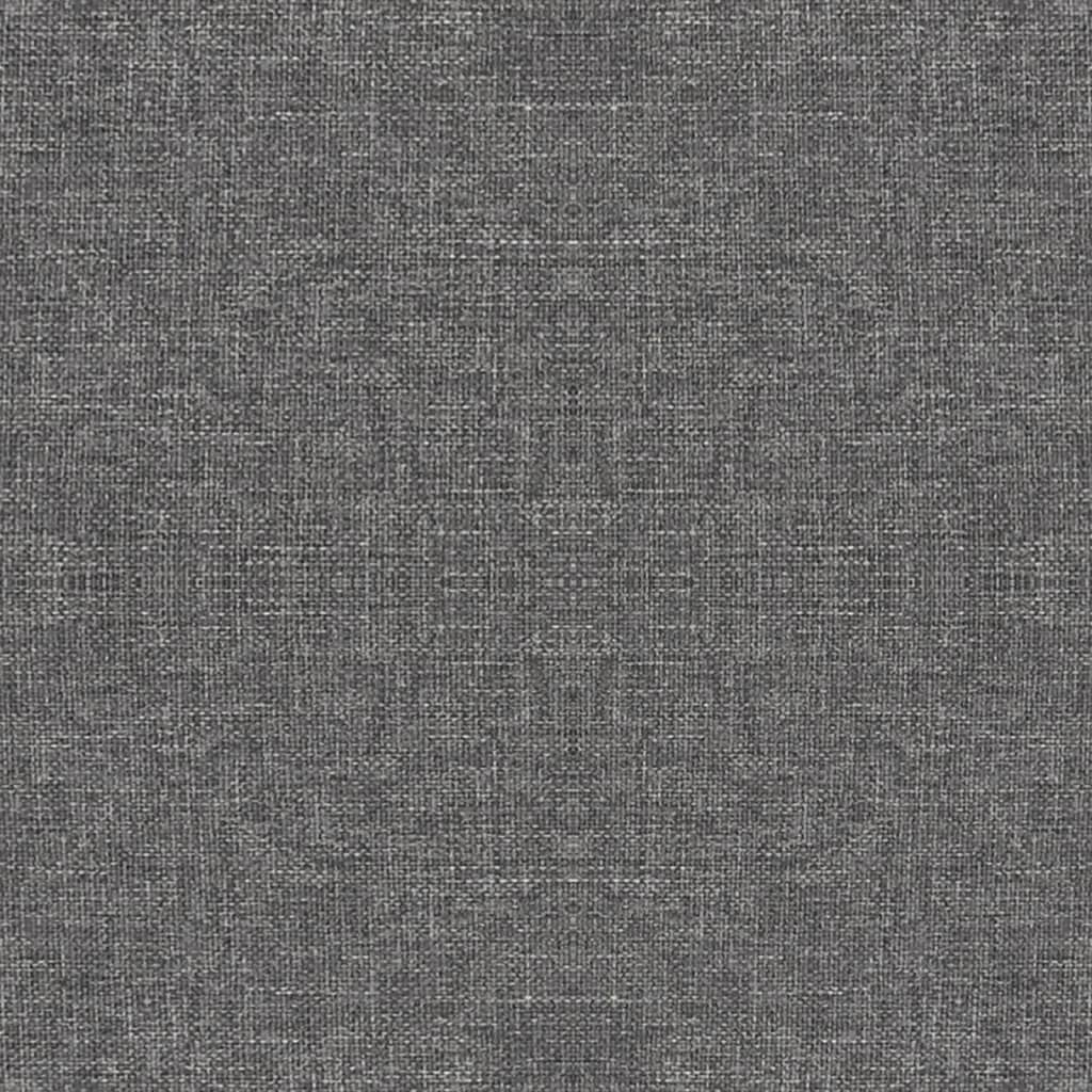 Sedia da Ufficio Girevole Grigio Chiaro in Tessuto