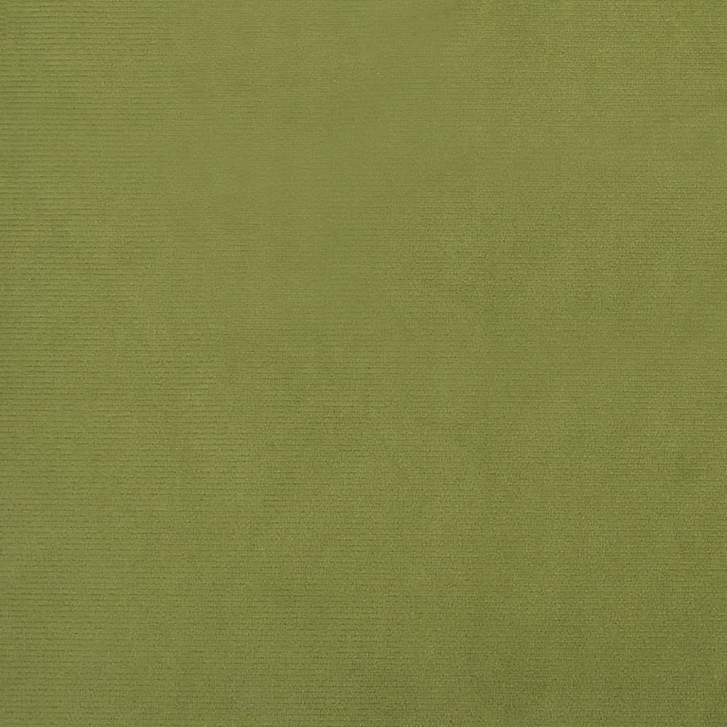 Sedie da Pranzo 2 pz Verde Chiaro in Velluto | homemem39