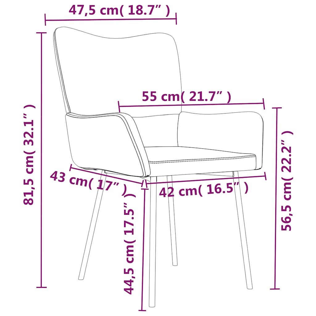 Sedie da Pranzo 2 pz Verde Scuro in Velluto | homemem39