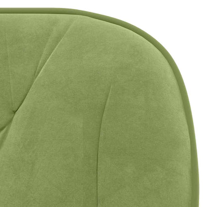 Sedie da Pranzo 2 pz Verde Chiaro in Velluto | homemem39