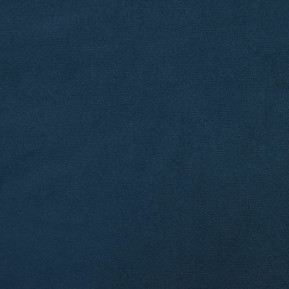 Sedia Girevole da Ufficio Blu in Velluto - homemem39