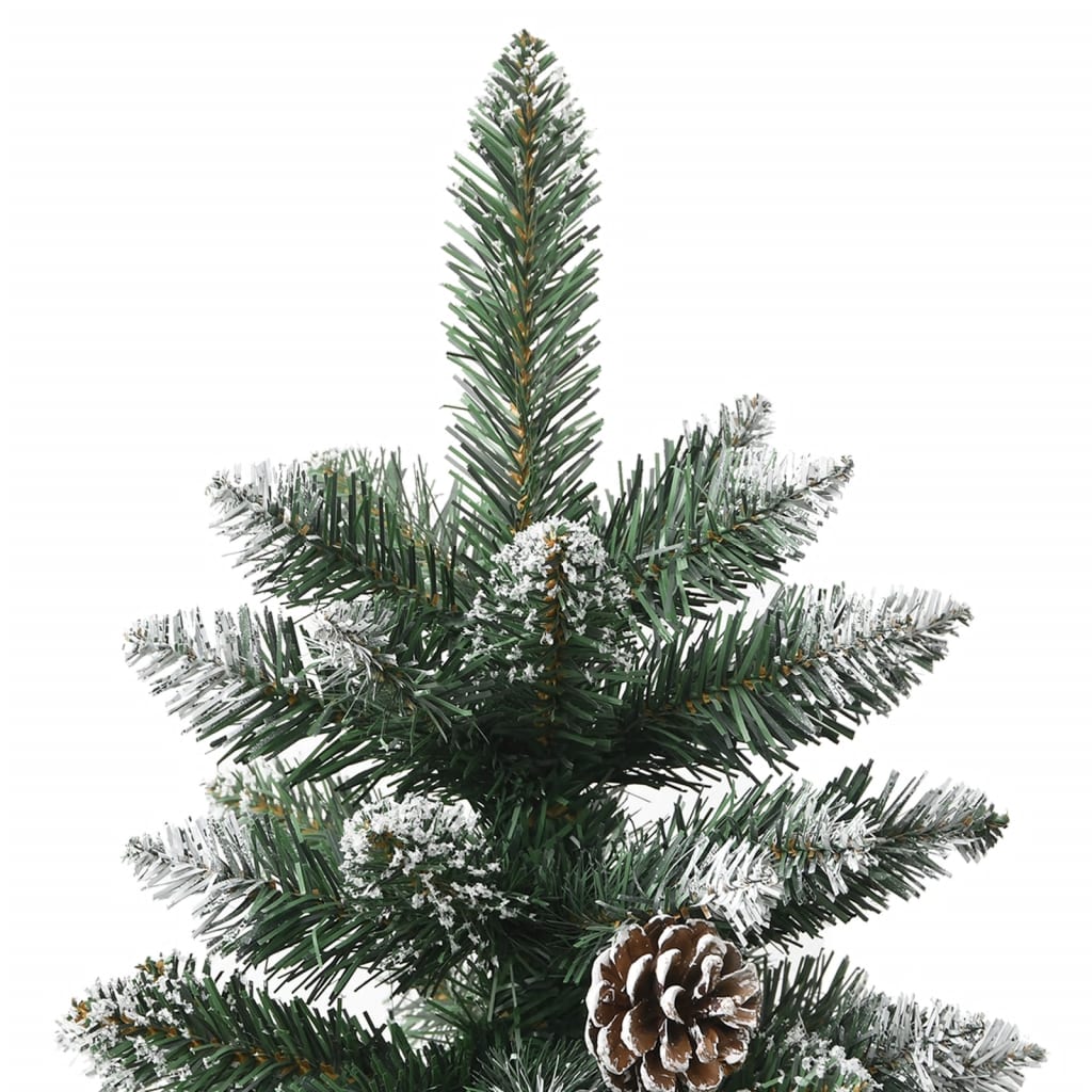 Albero di Natale Artificiale con Base Verde 210 cm PVC - homemem39