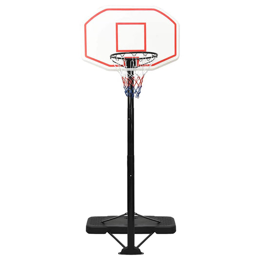 Supporto per Pallacanestro Bianco 258-363 cm Polietilene - homemem39