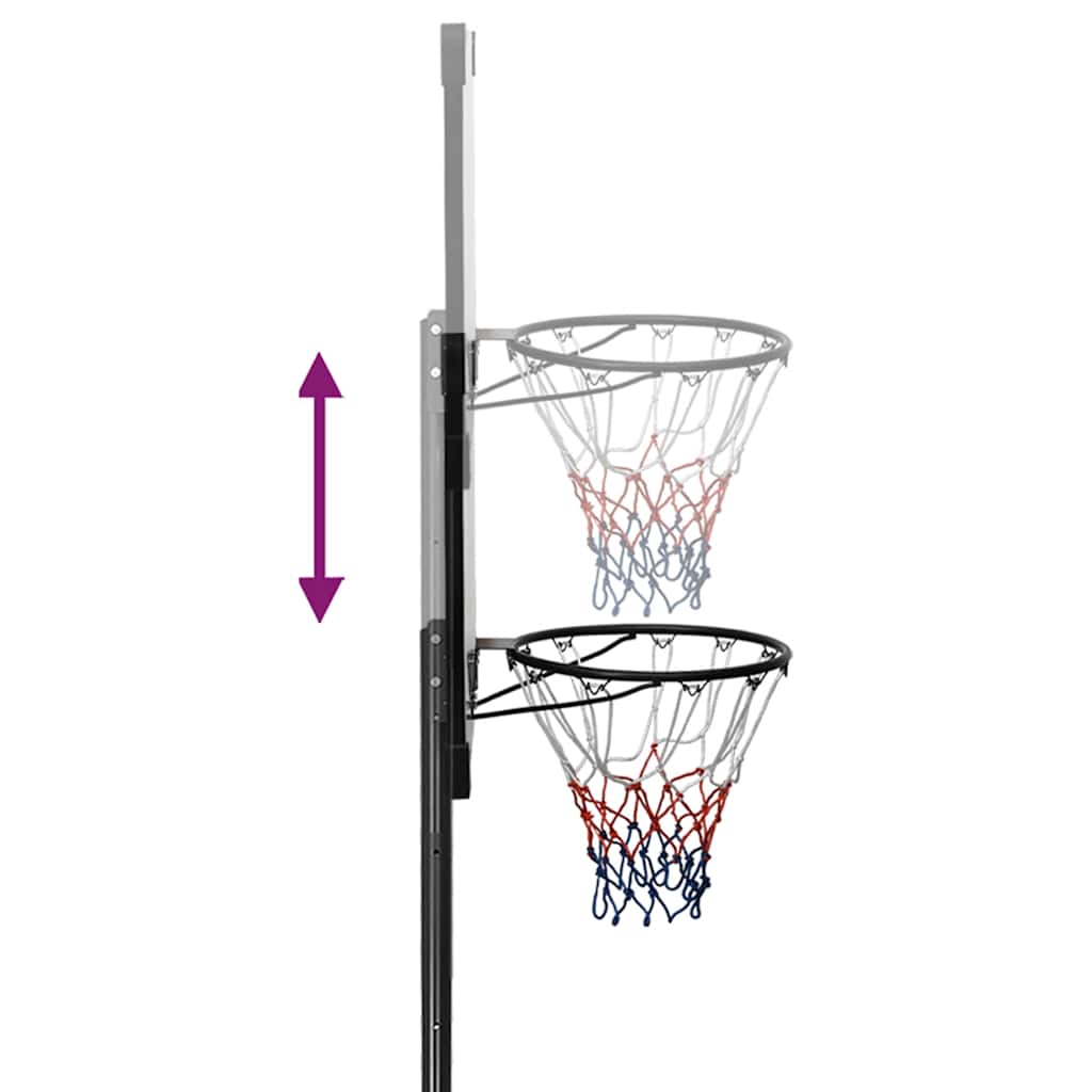 Supporto per Pallacanestro Trasparente 235-305 cm Policarbonato | homemem39