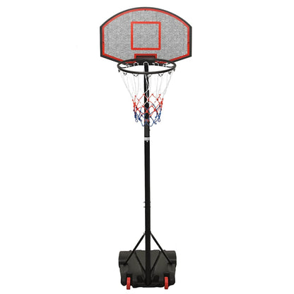 Supporto per Pallacanestro Nero 216-250 cm Polietilene - homemem39