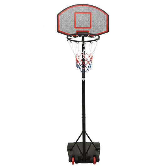Supporto per Pallacanestro Nero 216-250 cm Polietilene - homemem39