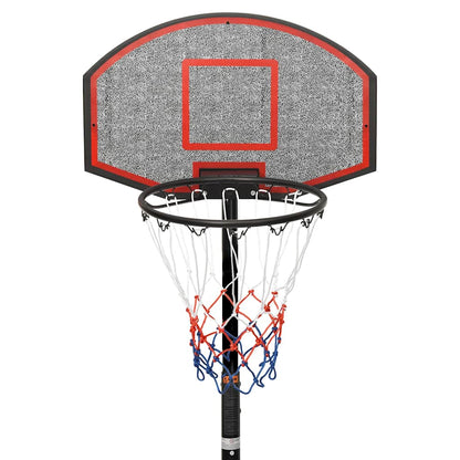 Supporto per Pallacanestro Nero 216-250 cm Polietilene | homemem39