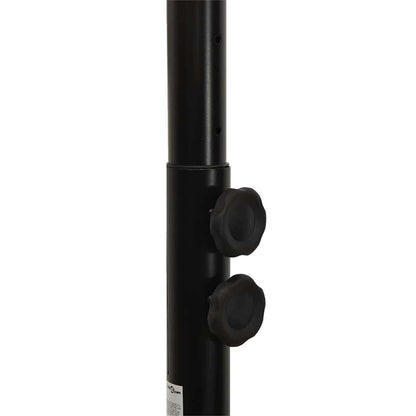 Supporto per Pallacanestro Nero 216-250 cm Polietilene | homemem39