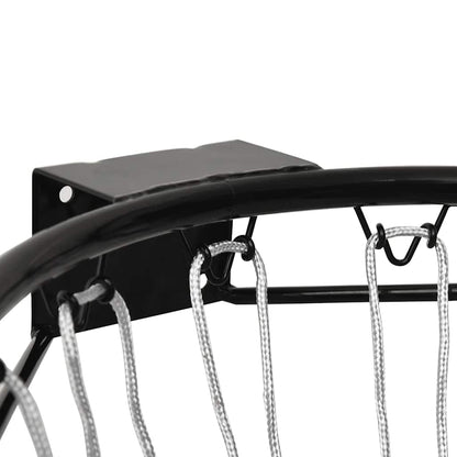 Canestro da Basket Nero 39 cm Acciaio | homemem39