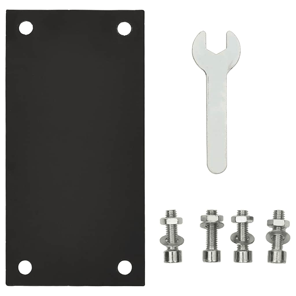 Tabellone da Pallacanestro Nero 71x45x2 cm Polietilene | homemem39