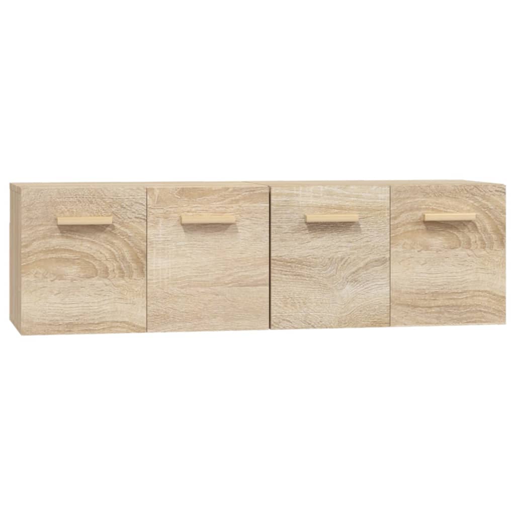 Mobili Parete 2 pz Rovere Sonoma 60x36,5x35cm Legno Multistrato | homemem39