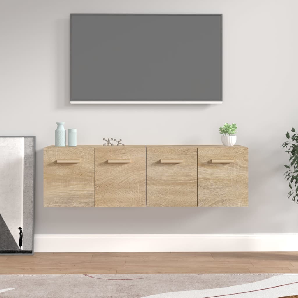 Mobili Parete 2 pz Rovere Sonoma 60x36,5x35cm Legno Multistrato | homemem39