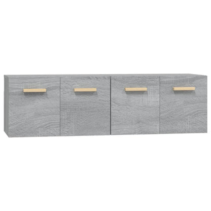 Mobili Parete 2 pz Grigio Sonoma 60x36,5x35cm Legno Multistrato - homemem39