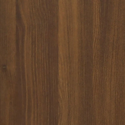 Mobili Parete 2 pz Rovere Marrone 60x36,5x35 cm in Multistrato - homemem39