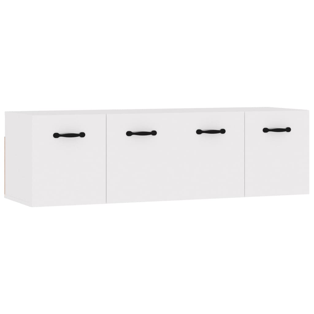 Mobili Parete 2 pz Bianco 80x35x36,5 cm in Legno Multistrato | homemem39