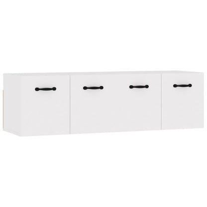 Mobili Parete 2 pz Bianco 80x35x36,5 cm in Legno Multistrato | homemem39