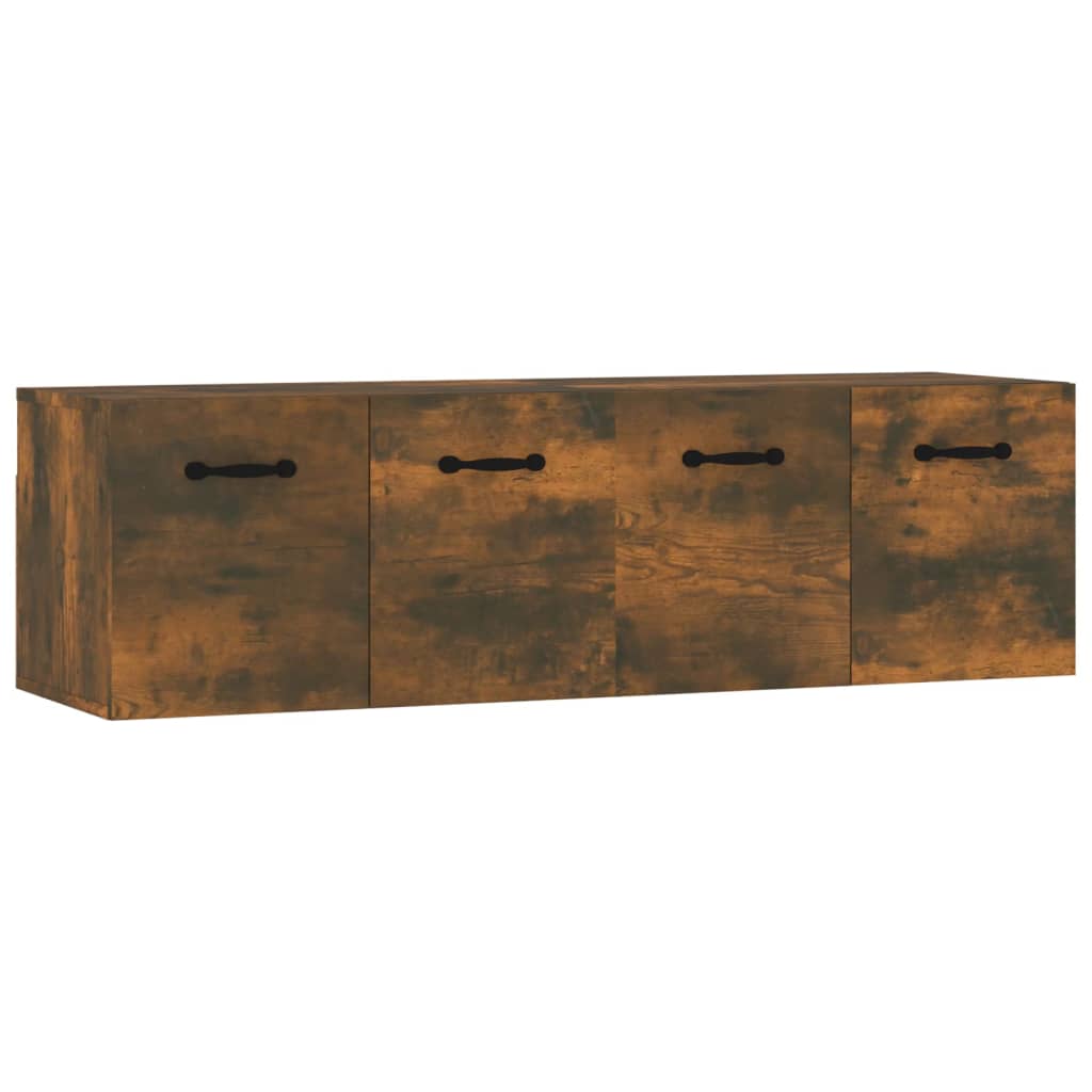 Mobili Parete 2 pz Rovere Fumo 80x35x36,5 cm Legno Multistrato | homemem39