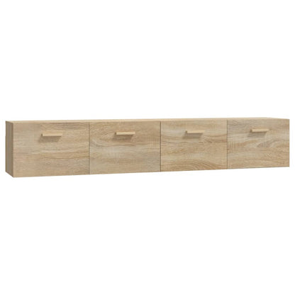 Mobili Parete 2 pz Rovere Sonoma 100x36,5x35 cm in Multistrato | homemem39