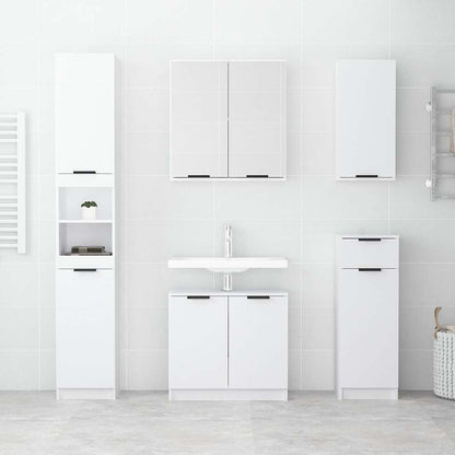 Set di Mobili da Bagno 5 pz in legno multistrato
