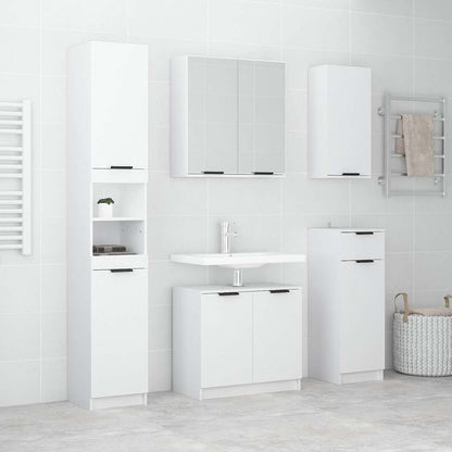 Set di Mobili da Bagno 5 pz in legno multistrato