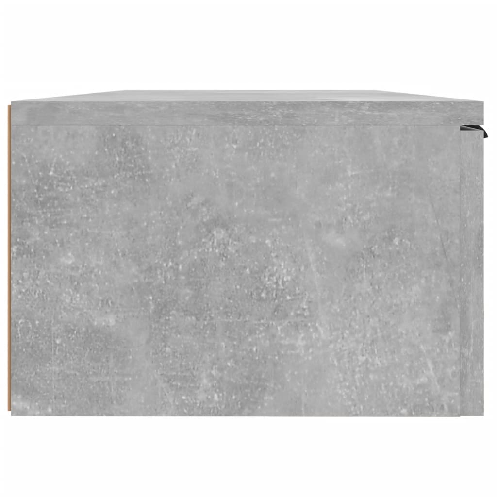 Mobili Pensili 2 pz Grigio Cemento 68x30x20cm Legno Multistrato | homemem39